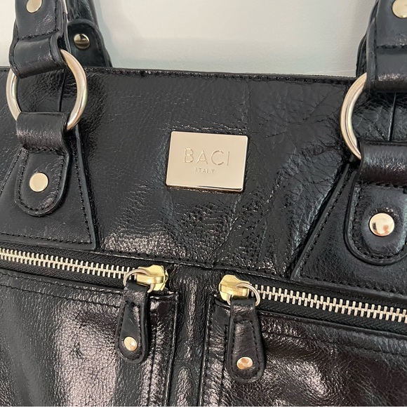 Baci medium satchel leather purse - Picture 3 of 14